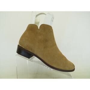 ALDO Womens Brown Suede Zip Ankle Fashion Boots Bootie Size 8.5 M